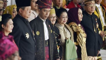 HARI KEMERDEKAAN: Istana Merdeka Pertemukan Tiga Mantan Presiden RI