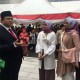 HARI KEMERDEKAAN: Putri Muslimah Ramaikan Upacara Bendera di Korsel