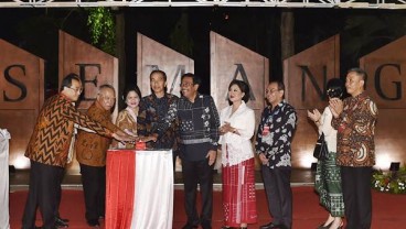 Jokowi Resmikan Simpang Susun Semanggi