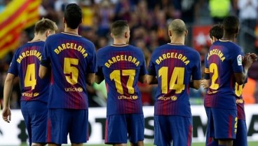 Barcelona Kenakan Jersey Spesial saat Konta Real Betis