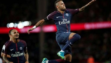 Hasil Lengkap Liga Prancis: PSG Berpesta, Neymar Cetak 2 Gol