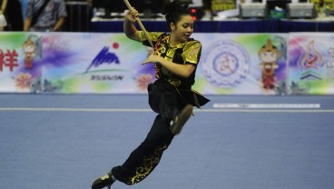 Juwita Niza Persembahkan Medali Emas Ketiga dari Wushu