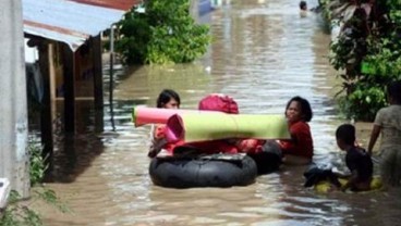 Banjir Medan, BNPB akan Bangun Tanggul di Kampung Nelayan