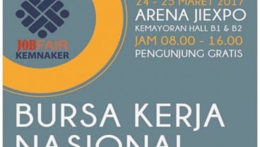 Kemnaker Gelar Bursa Kerja Nasional 25-26 Agustus 2017