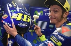 Rekor Manis Valentino Rossi di GP Inggris