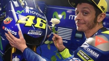 Rekor Manis Valentino Rossi di GP Inggris