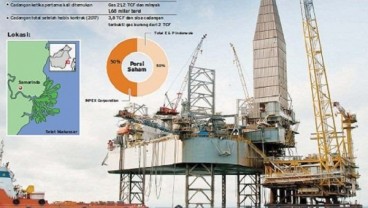 SAHAM BLOK MAHAKAM : Total & Inpex Peroleh Jatah 39%