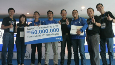 Ini 3 Tim Terbaik dalam Financial Hackaton 2017