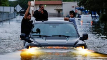 Badai Harvey Lintasi Texas ke Lousiana, 35 Orang Tewas