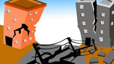 GEMPA BUMI: Warga Kota Padang Berhamburan ke Luar Rumah