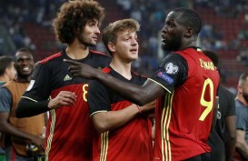 3 Gol 4 Menit, Belgia Lolos ke Piala Dunia 2018 Rusia