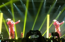 Merah Meriah di Konser G-Dragon