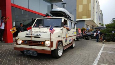 Kijang Buaya Melintasi Tiga Negara