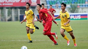 HASIL PIALA AFF 2017: Vietnam Gilas Brunei 8-1