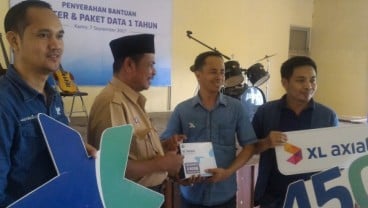 Operator Fasilitasi SMK Kendari Akses 4G LTE