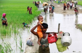 Ini Kesaksian Wartawan Soal Pembakaran Rumah Etnis Rohingya