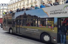 Bus Turis di Prancis Promosi Wonderful Indonesia