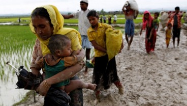 PBB: 370.000 Pengungsi Rohingya Melarikan Diri dari Myanmar ke Bangladesh