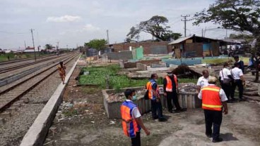 KAI Tertibkan Aset di Lintasan Medan- Belawan