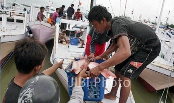 Nelayan di Malang Terima Bantuan Sembilan Kapal
