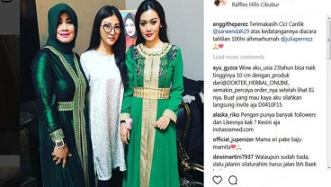 100 Hari Meninggalnya Julia Perrez, Keluarga Gelar Pengajian