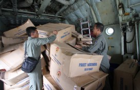 Hercules TNI Kembali Kirimkan Ikan & Generator ke Rohingya