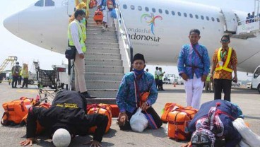 HAJI 2017: Sudah 87.022 Jamaah Haji Tiba di Tanah Air