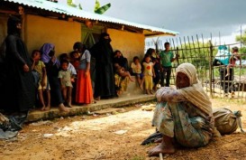 Massa Militan Buddha Halangi Bantuan ke Etnis Rohingya