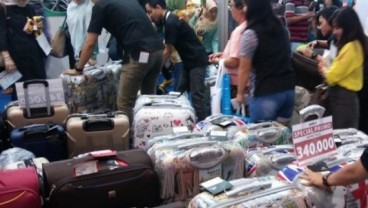 Berburu Koper Murah Rp300 Ribuan di Garuda Indonesia Travel Fair