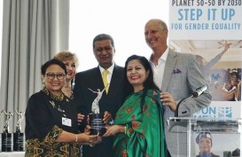 Melu Retno Marsudi Terima Award Agent of Change dari UN Women dan GPF