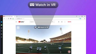 Opera Tambah Fitur Pemutar Video VR