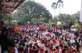 600 Anak-Anak Ramaikan Pentas Seni dan Budaya Indonesia Bangkit 2017