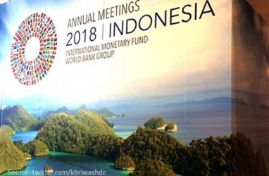 GUNUNG AGUNG AWAS : Panitia Annual Meeting IMF-WB  Bahas Lokasi Cadangan