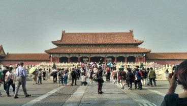 Sore hari di Bekas Forbidden City