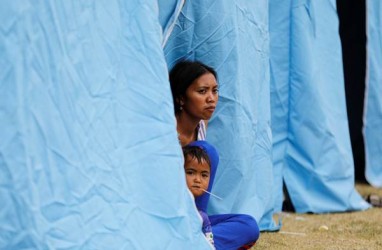 Gunung Agung Awas : Klungkung Tampung 17.000 Pengungsi