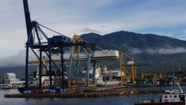 Perpanjangan Dermaga & Reklamasi Pelabuhan Bitung Sudah 40%