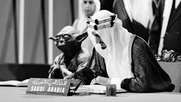 Ini Foto Raja Faisal dan Yoda Star Wars yang Bikin Pejabat Pendidikan Arab Dipecat