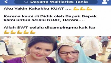 Bupati Kukar Tersangkut KPK, Putri Gubernur Kaltim : Allah SWT selalu disampingmu ka Ita