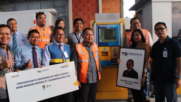 e-Money Mandiri Jadi ID Card Karyawan Tol Bali Mandara