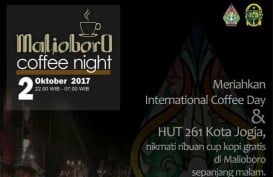 'Malioboro Coffee Night' Menghadirkan 10.000 Cangkir Kopi Nusantara