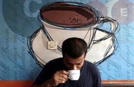 Minum Kopi Gratis di Sigandul Ramai Peminat