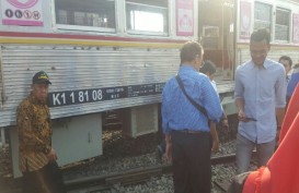 Kereta Anjlok di Manggarai, Perjalanan KRL Bogor & Bekasi Terganggu