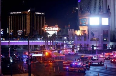 PENEMBAKAN LAS VEGAS: Inilah Situasi Las Vegas Strip Pasca Pembantaian