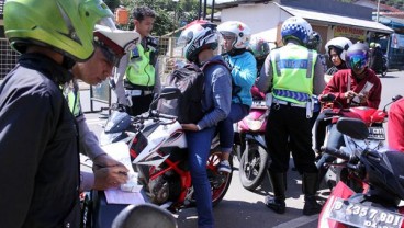 Penunggak Pajak Kendaraan di Jakarta Dirazia