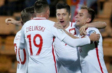 Polandia Sejengkal Lagi Lolos ke Piala Dunia 2018
