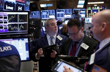 Wall Street Ditutup Bervariasi