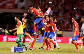 Kosta Rika Tim Ke-13 Lolos ke Piala Dunia 2018