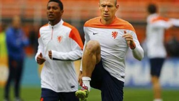 Kapten Belanda Arjen Robben Menyerah Berburu Tiket Piala Dunia 2018