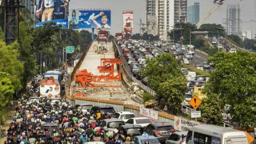 Hujan Guyur Jakarta, Pancoran Macet Parah