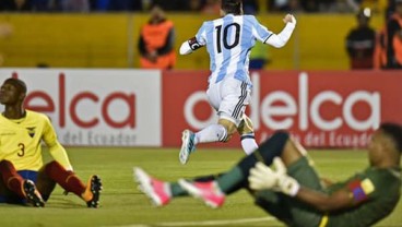 Messi Hattrick. Argentina, Uruguay, Kolombia ke Piala Dunia 2018